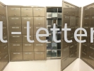  Stainless Steel Master Door Letter Box - Apartment 
