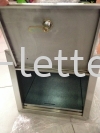  Stainless Steel with Skirting Letter Box - Shop and Commercial