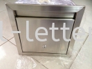  Stainless Steel with Skirting Letter Box - Shop and Commercial