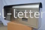  Stainless Steel Town House Letter Box - Landed House