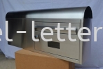  Stainless Steel Town House Letter Box - Landed House