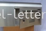  Stainless Steel Town House Letter Box - Landed House