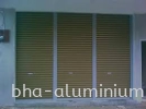  ALUMINIUM ROLLER SHUTTER Penggelek Penutup