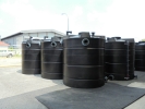  PE Conical Top with Manhole DCM Series Type 3 PE Rotational Molded Storage Tank