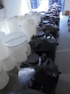  PE Conical Top with Manhole DCM Series Type 1 And 2 PE Rotational Molded Storage Tank