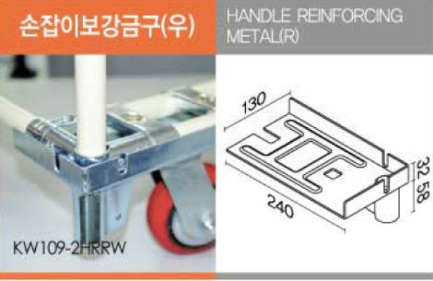 Handle Reinforcing Metal-R