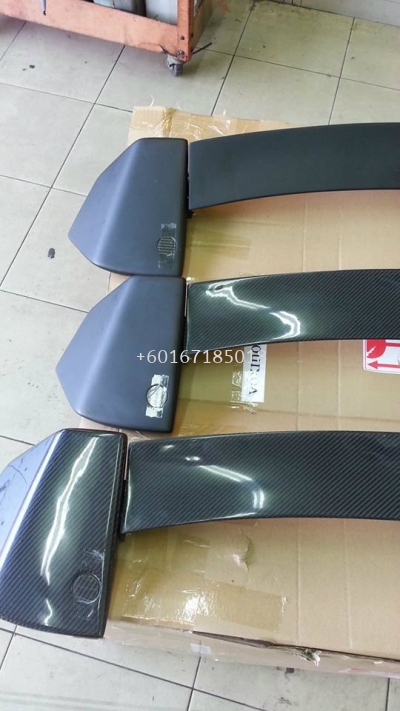 suzuki swift sport zc31s spoiler craft style for swift add on upgrade craft style performance look real carbon fiber material new set 