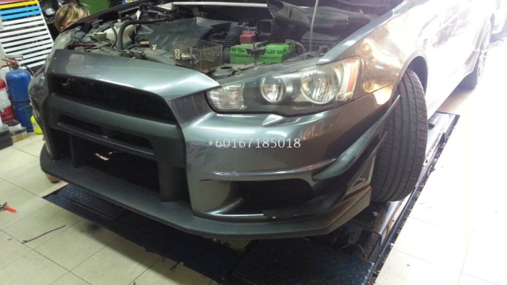 mitsubishi lancer ex bumper varis pp