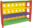 ITR-012 Multi Layered Low Book Shelf  Plastic Shelf  Classroom Shelf  School Furniture