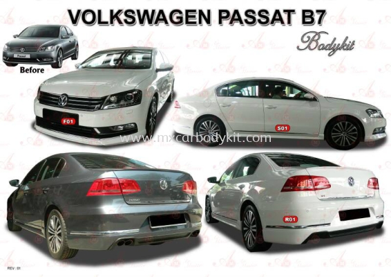 VOLKSWAGEN PASSAT B7 AM STYLE BODYKIT 