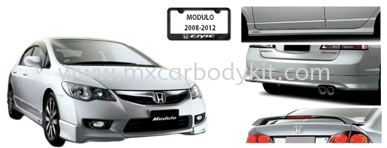 HONDA CIVIC MODULO 2008-2012 BODYKIT + SPOILER CIVIC FD 2006 - 2011 HONDA