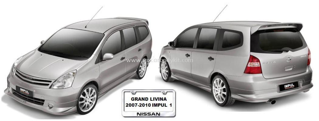 GRAND LIVINA 2007-2010 IMPUL 1 BODYKIT