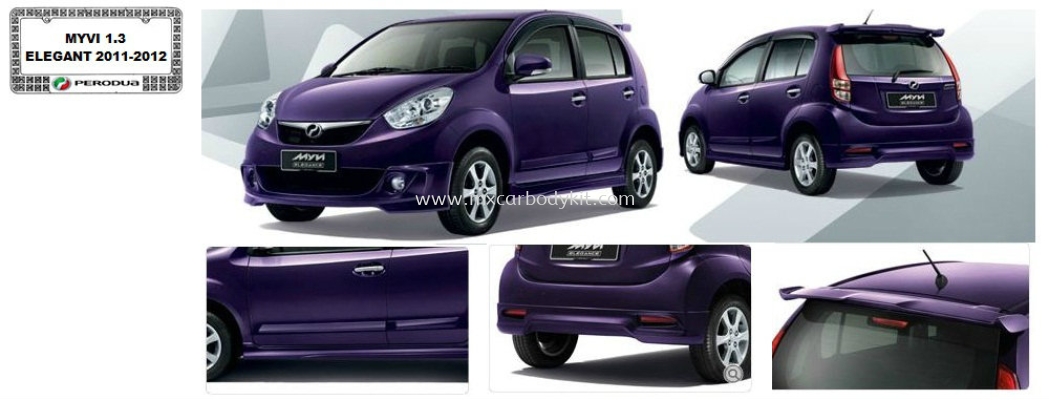 MYVI 1.3 2011-2012 ELEGANT BODYKIT + SPOILER