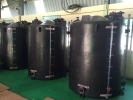  PE Conical Top with Manhole DCM Series Type 1 And 2 PE Rotational Molded Storage Tank