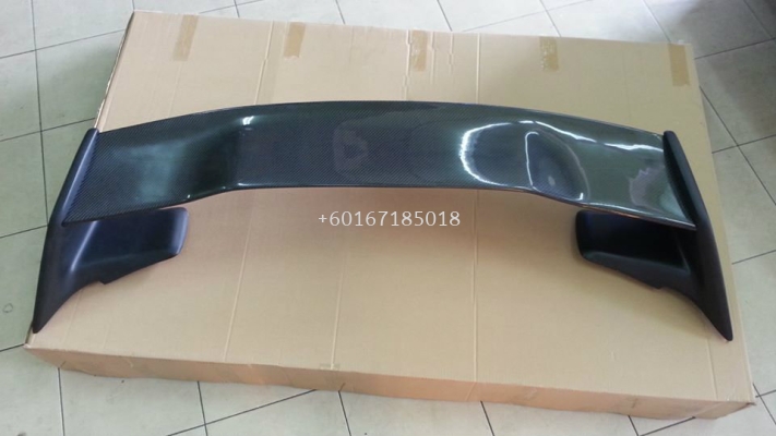 subaru impreza version 10 sedan spoiler sti real carbon fiber material