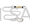 Economic Polyamide Lanyard with Energy Absorber Fall Protection