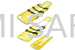 Folding Scoop Stretcher w,Thermally-Treated Polymer material Shelve Stretcher Medical Equipment