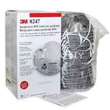 3M 8247 R95 Particulate Respirator 