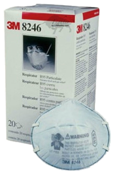 3M 8246 R95 Particulate Respirator 