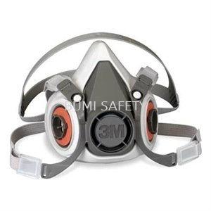 3M 6100 Half Face Respirator, Size S