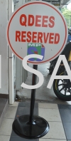 Mpsj Reserved Sign Safety Signage