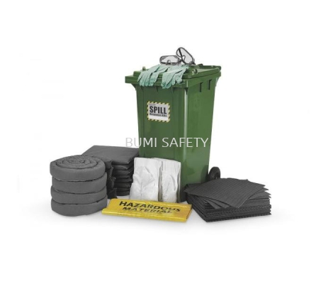 240 Liter Dispenser Cart Spill Kit - Universal