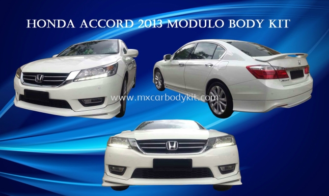 HONDA ACCORD 2013 MODULO BODY KIT + SPOILER 