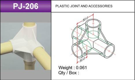 PJ-206 Plastic Joints