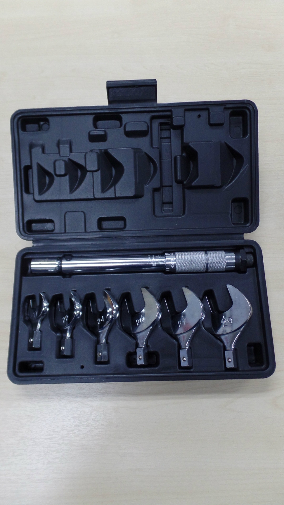 MASTERCOOL 70078 TORQUE WRENCH (SIZE : 17, 22, 24, 26, 27 AND 29MM) MADE FOR R410A INSTALLATION