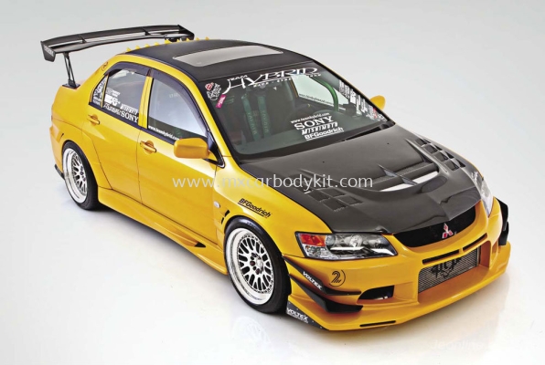 MITSUBISHI EVO 7,8,9 VOLTEX-STYLE FULL SET BODYKIT