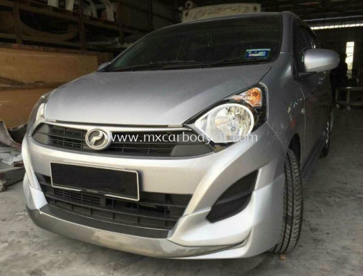 PERODUA AXIA G-SPEC A STYLE BODY KIT + SPOILER