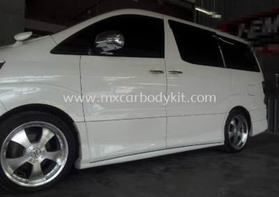 TOYOTA ALPHARD 2002-07 AS J-EMOTION DESIGN SIDE SKIRT