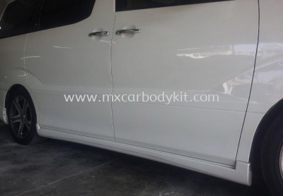 TOYOTA ALPHARD 2002-07 WALD STYLE DESIGN SIDE SKIRT