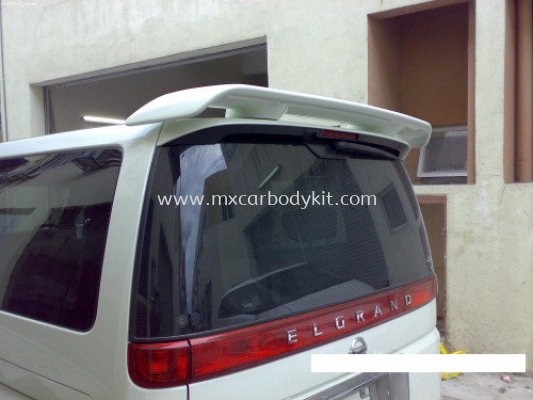 NISSAN ELGRAND 2005 E51 REAR SPOILER