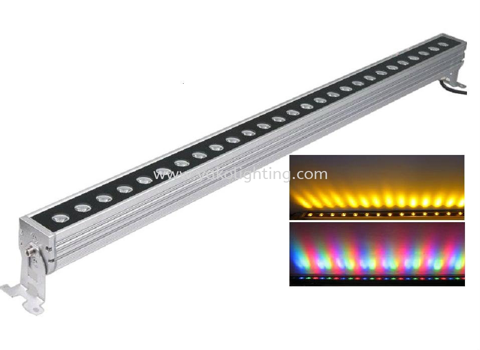 LED 1M-GRAND WALL SPOTLIGHT-(18W,24W,30W) (RGB)(WW) OUTDOOR LINEAR LIGHT  OUTDOOR 