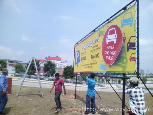 NUSAJAYA LIFESTYLE TARPAULIN SIGNBOARD