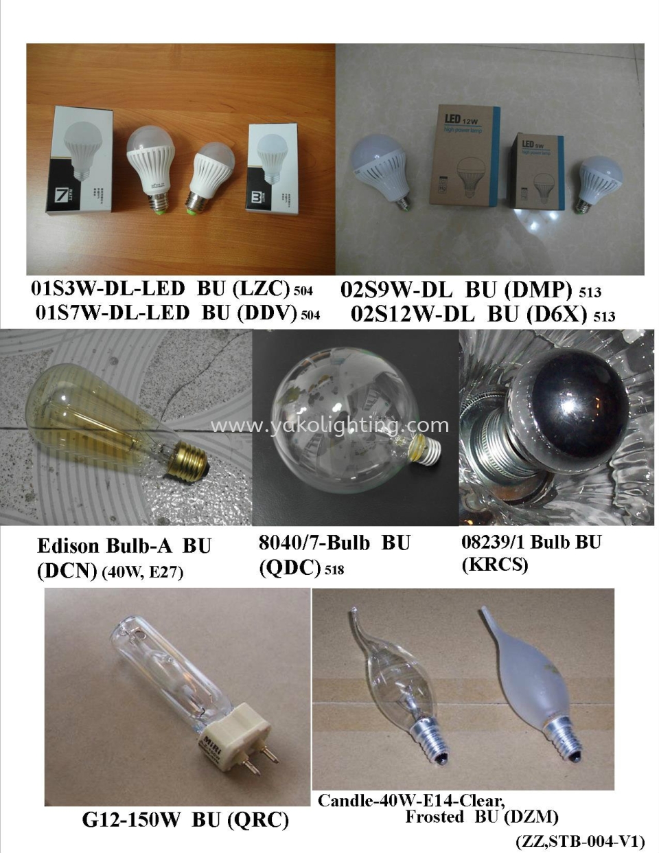 ZZSTB-004-V1 Accessories