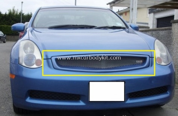 NISSAN SKYLINE G35 2002 J-EMOTION DESIGN FRONT GRILLE