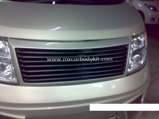 NISSAN ELGRAND 2005 E51 W-BLOOD STYLE FRONT GRILLE