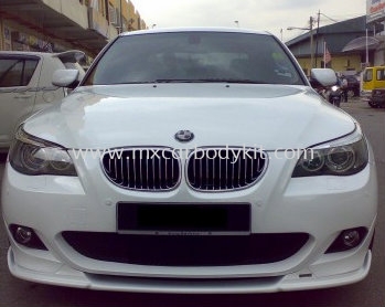 BMW E60 HAMANN STYLE DESIGN M-SPORT BUMPER FRONT LIPS