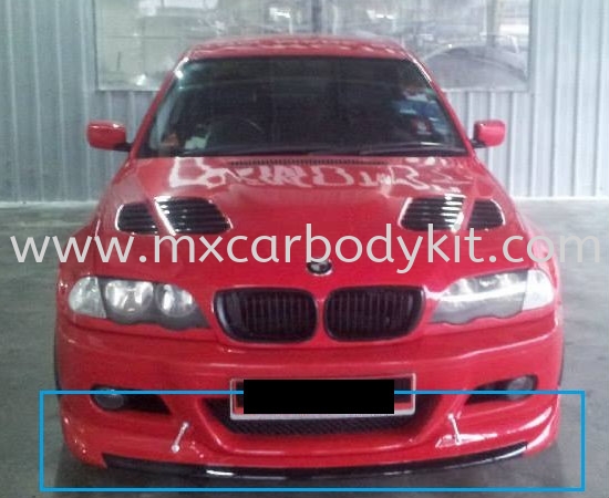 BMW E46 M3 FRONT BUMPER LIPS E46 (3 SERIES) BMW