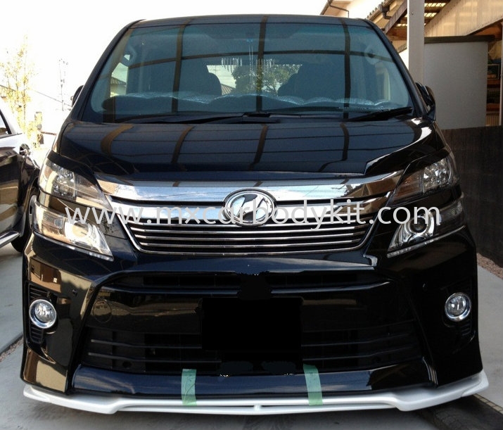 TOYOTA VELLFIRE 2008-12 SIXTH SENSE V3 FRONT BUMPER LIPS VELLFIRE 20 2008 - 2014 TOYOTA