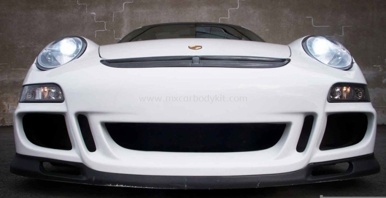 PORSCHE CARRERA 997 GT3 FRONT BUMPER LIPS