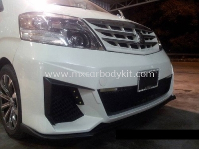 TOYOTA ALPHARD 2005 J-EMOTION DESIGN FRONT BUMPER LIPS