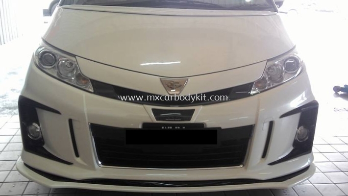 TOYOTA ESTIMA ACR55 2012 J-EMOTION DESIGN FRONT BUMPER LIPS