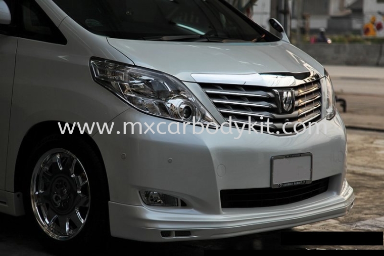 TOYOTA ALPHARD 2008-11 ADMIRTION DESIGN FRONT SKIRT ALPHARD 20 2008 - 2014  TOYOTA