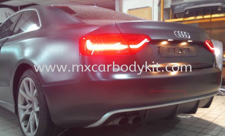 AUDI A5 B8 2012 CARACTERE STYLE DESIGN REAR DIFFUSER A5 2008 - 2013 AUDI