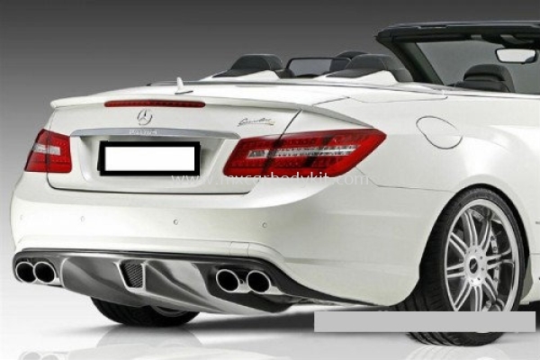 MERCEDES BENZ W207 REAR DIFFUSER