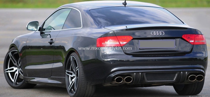 AUDI A5 B8 S-LINE RIEGER REAR BUMPER DIFFUSER