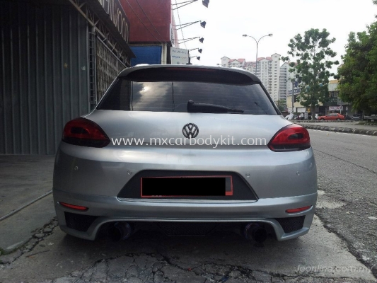 VOLKSWAGEN SCIROCCO 2010 RIEGER STYLE REAR SKIRT